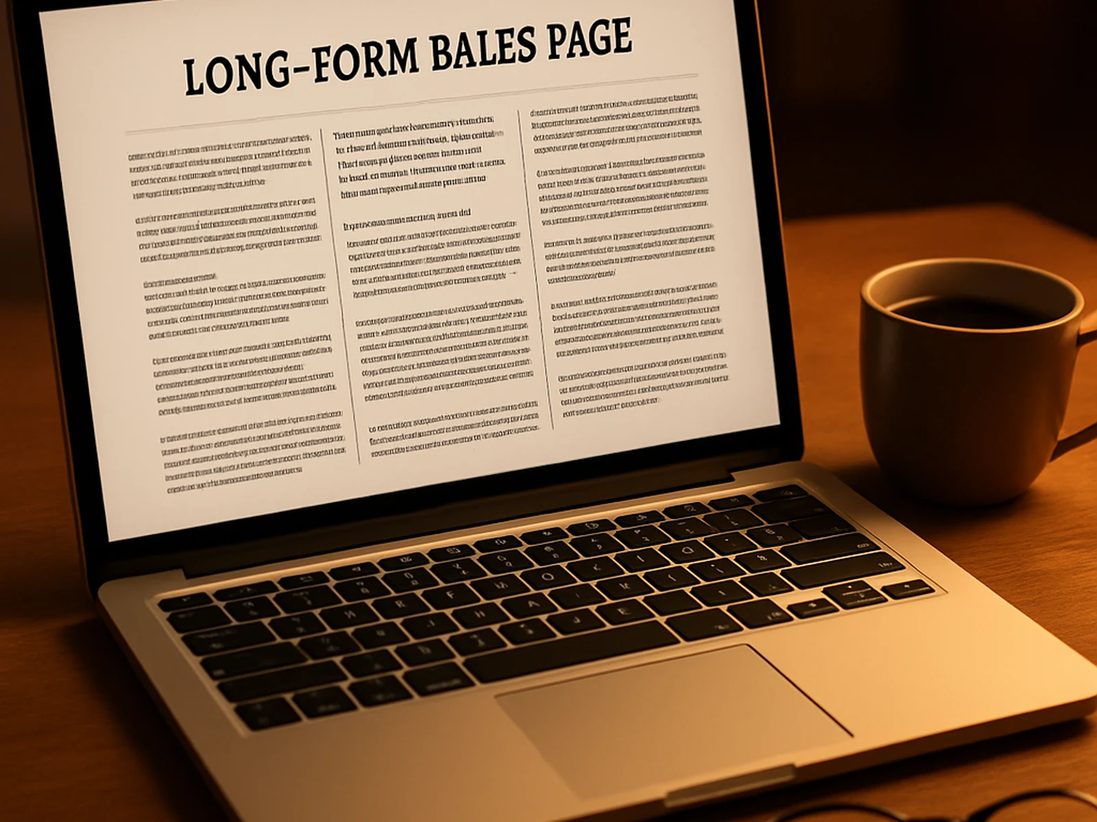 Sales Page Copy
